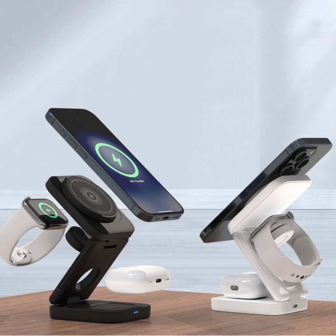 3 IN 1 FOLDABLE WIRELESS CHARGER - NovaNexa