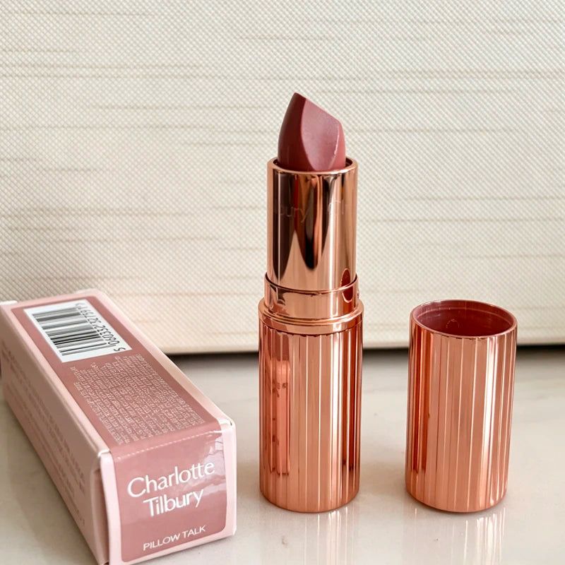 Charlotte Tilbury Makeup Lipstick Walk of No Shame Graceful Pink Pillow Talk Moisturizing Plumping Lip Gloss Strawberry Vanilla