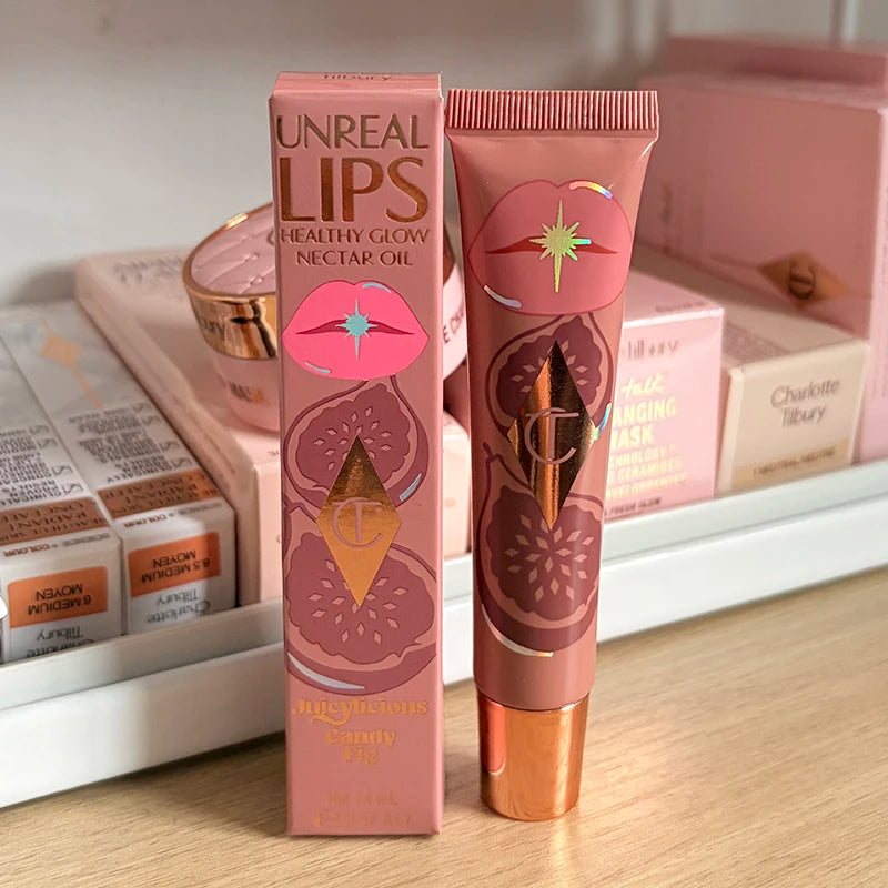 Charlotte Tilbury Makeup Lipstick Walk of No Shame Graceful Pink Pillow Talk Moisturizing Plumping Lip Gloss Strawberry Vanilla