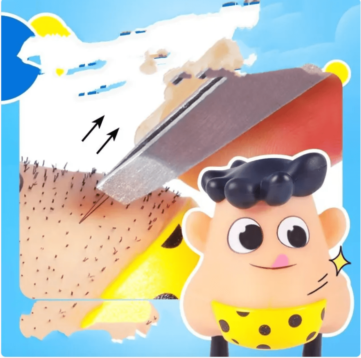 A Funny Toy To Vent One's Beard - NovaNexa