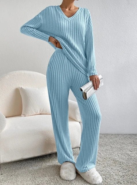 Casual 2-Piece Loungewear Set - NovaNexa