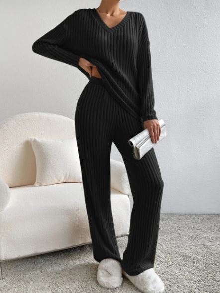 Casual 2-Piece Loungewear Set - NovaNexa