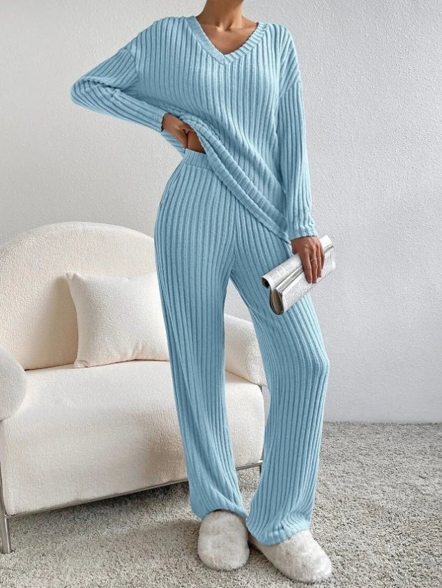 Casual 2-Piece Loungewear Set - NovaNexa