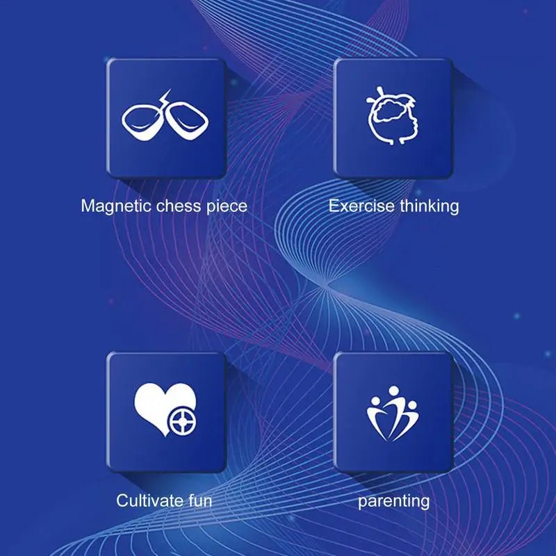 Chess Board Game Magnetic Effect - NovaNexa