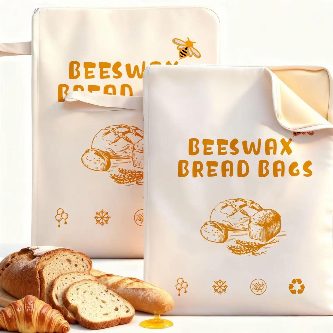 Cotton Linen Bread Bag - NovaNexa