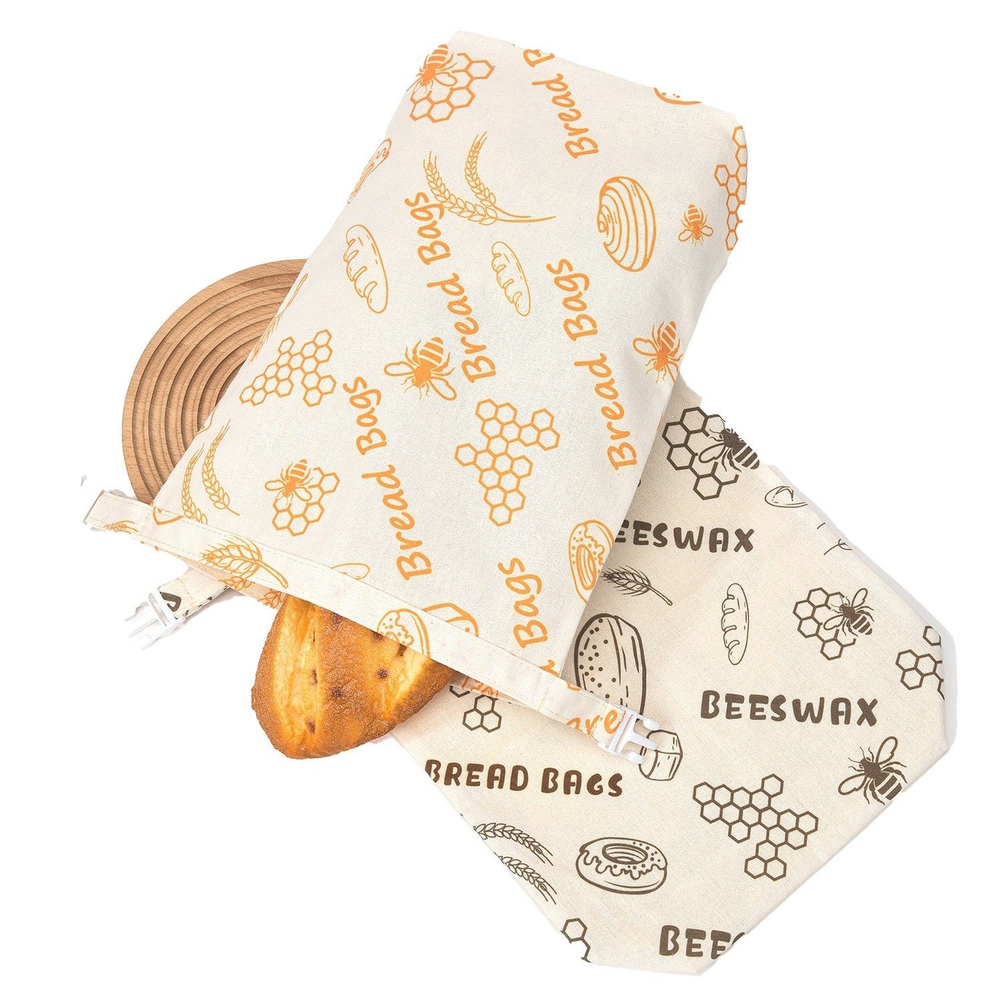 Cotton Linen Bread Bag - NovaNexa