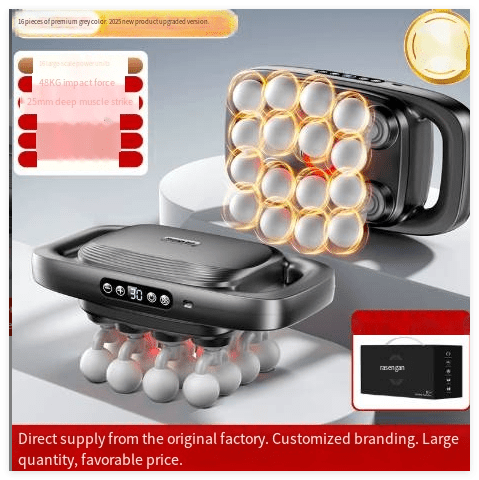 Deep Tissue Muscle Massage Gun, 8/16 Heads - NovaNexa