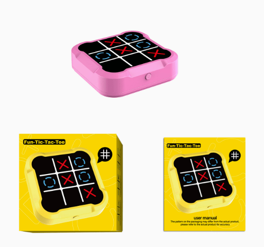 Educational Tic-Tac-Toe Toy for Kids - NovaNexa