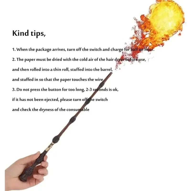 Fire-breathing Magic Wand Toy - NovaNexa
