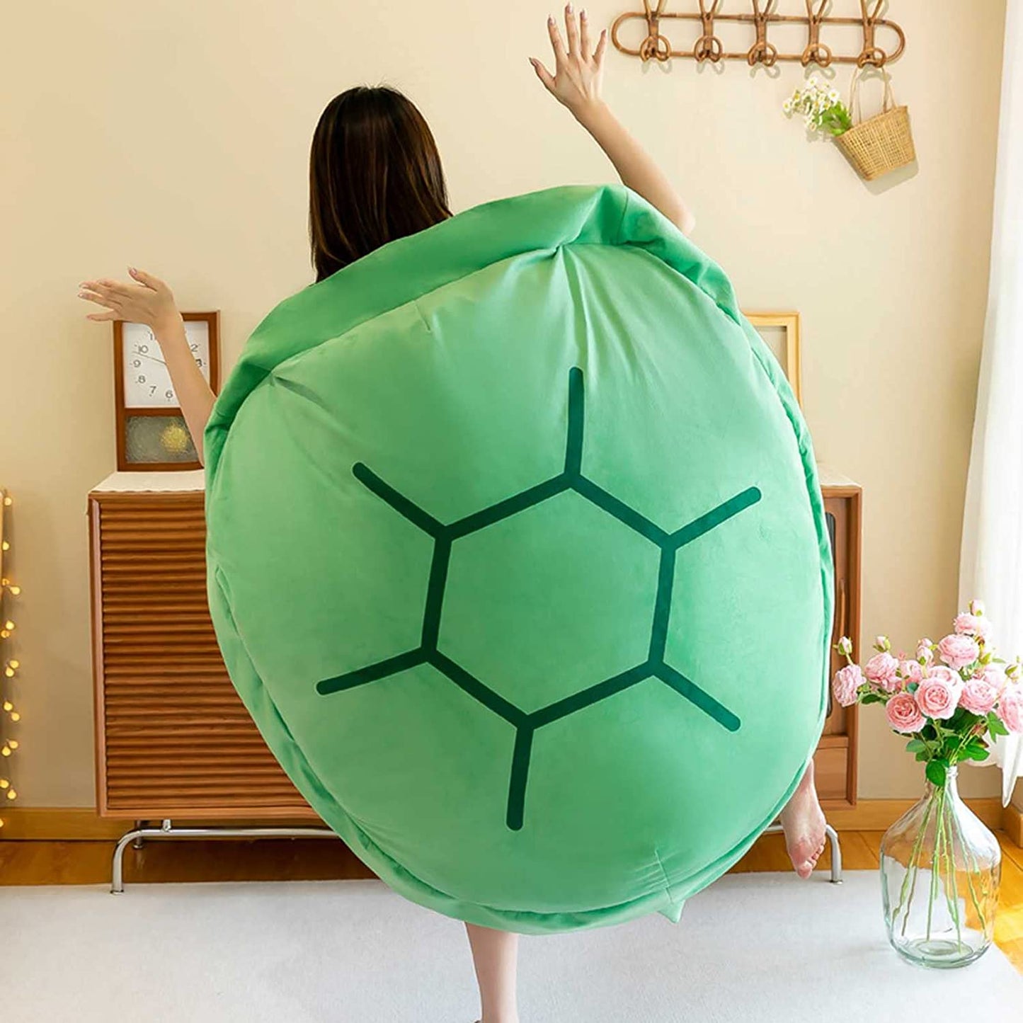 Green Wearable Turtle Shell Pillows - NovaNexa