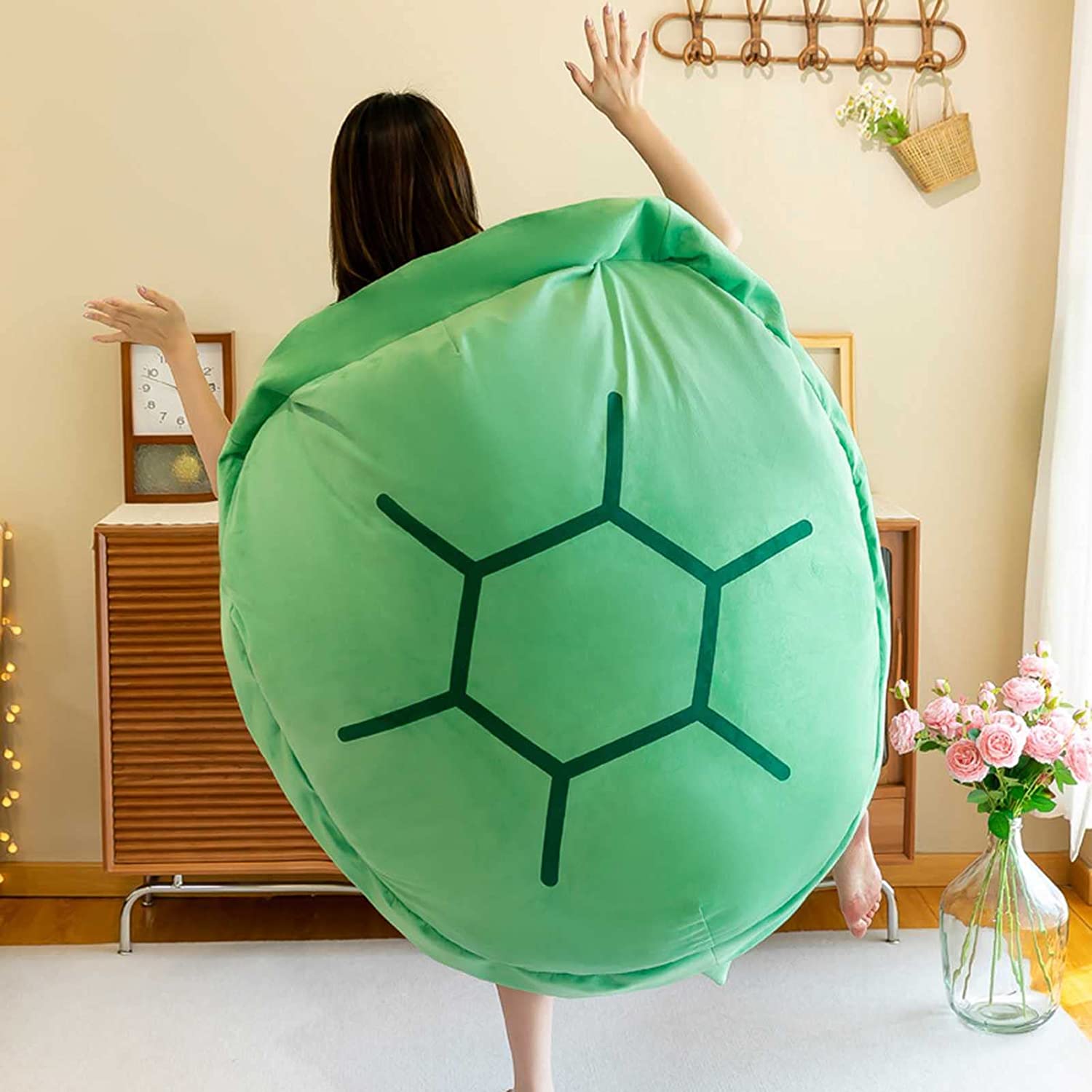 Green Wearable Turtle Shell Pillows - NovaNexa