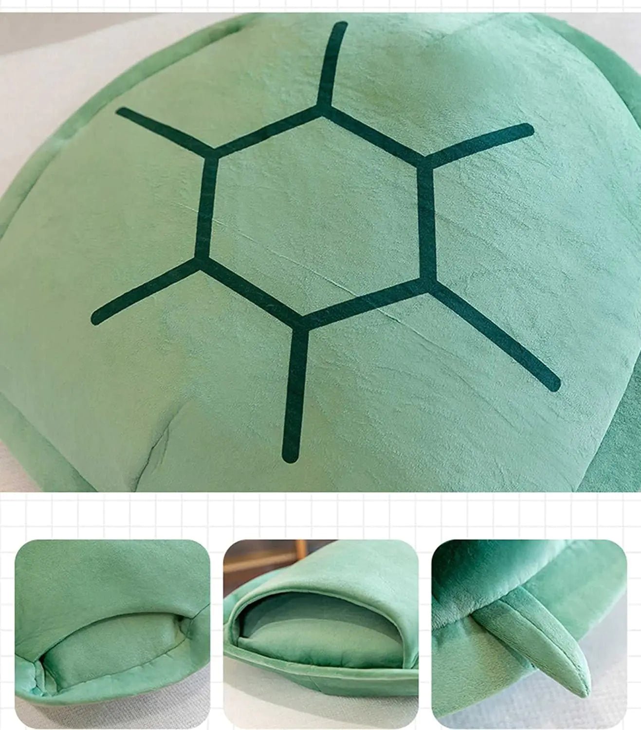 Green Wearable Turtle Shell Pillows - NovaNexa