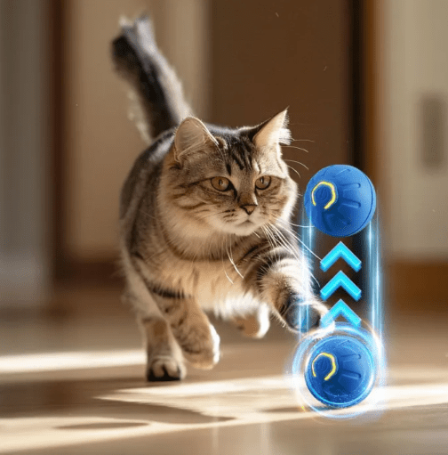 Interactive Smart Dog Toy Ball - NovaNexa