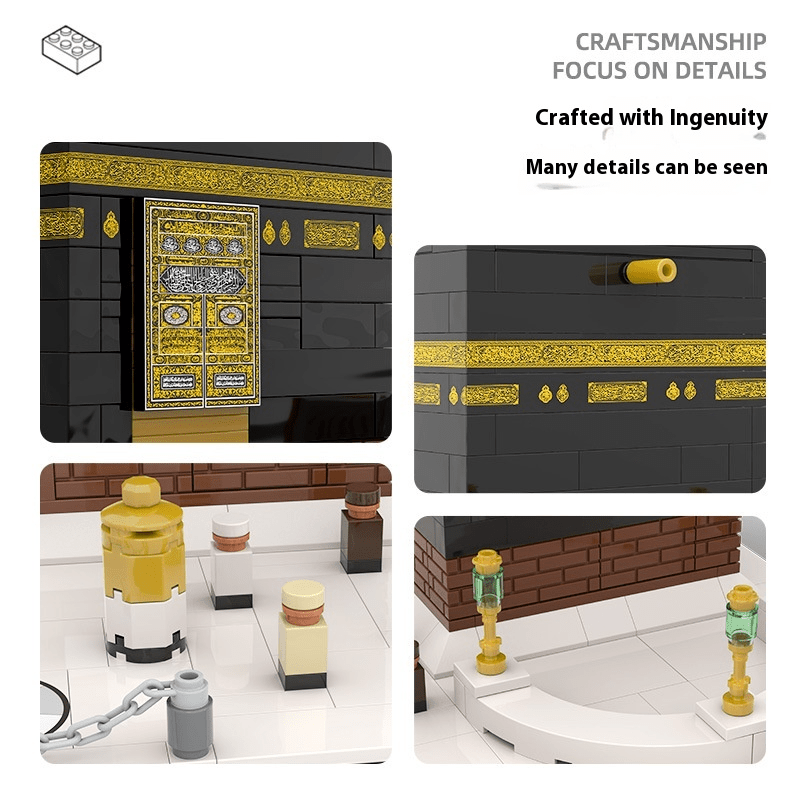 Kaaba Building Blocks Educational Toy - NovaNexa