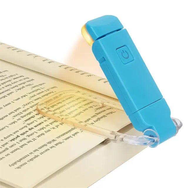 LED USB Rechargeable Book Light Reading Light Eye Protection - NovaNexa