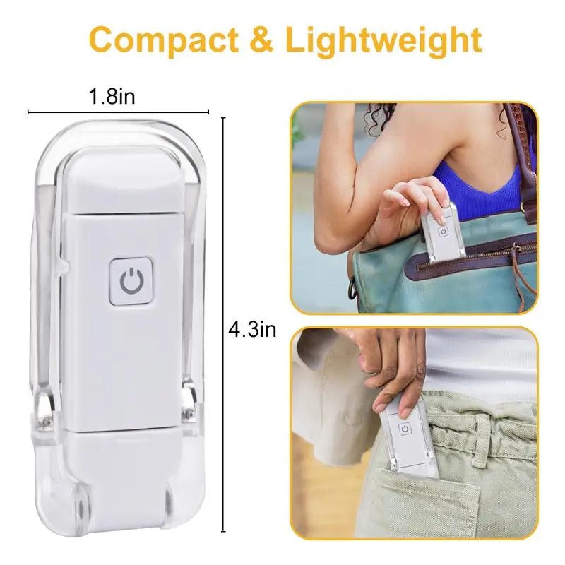 LED USB Rechargeable Book Light Reading Light Eye Protection - NovaNexa