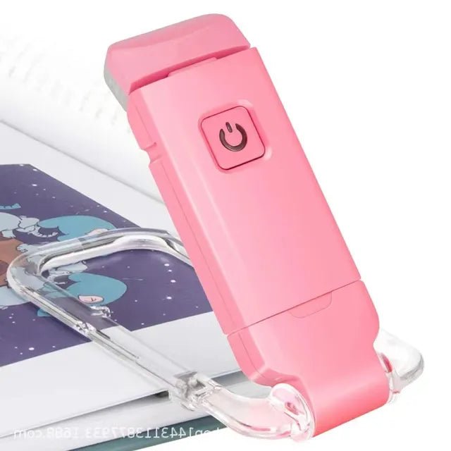 LED USB Rechargeable Book Light Reading Light Eye Protection - NovaNexa