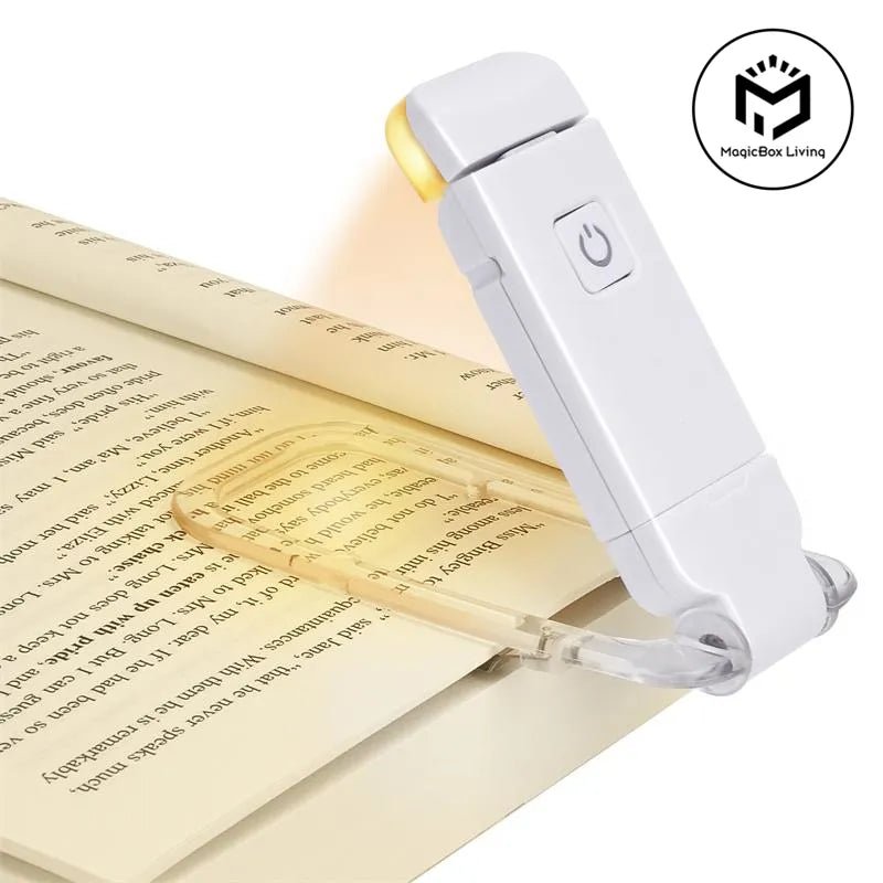 LED USB Rechargeable Book Light Reading Light Eye Protection - NovaNexa