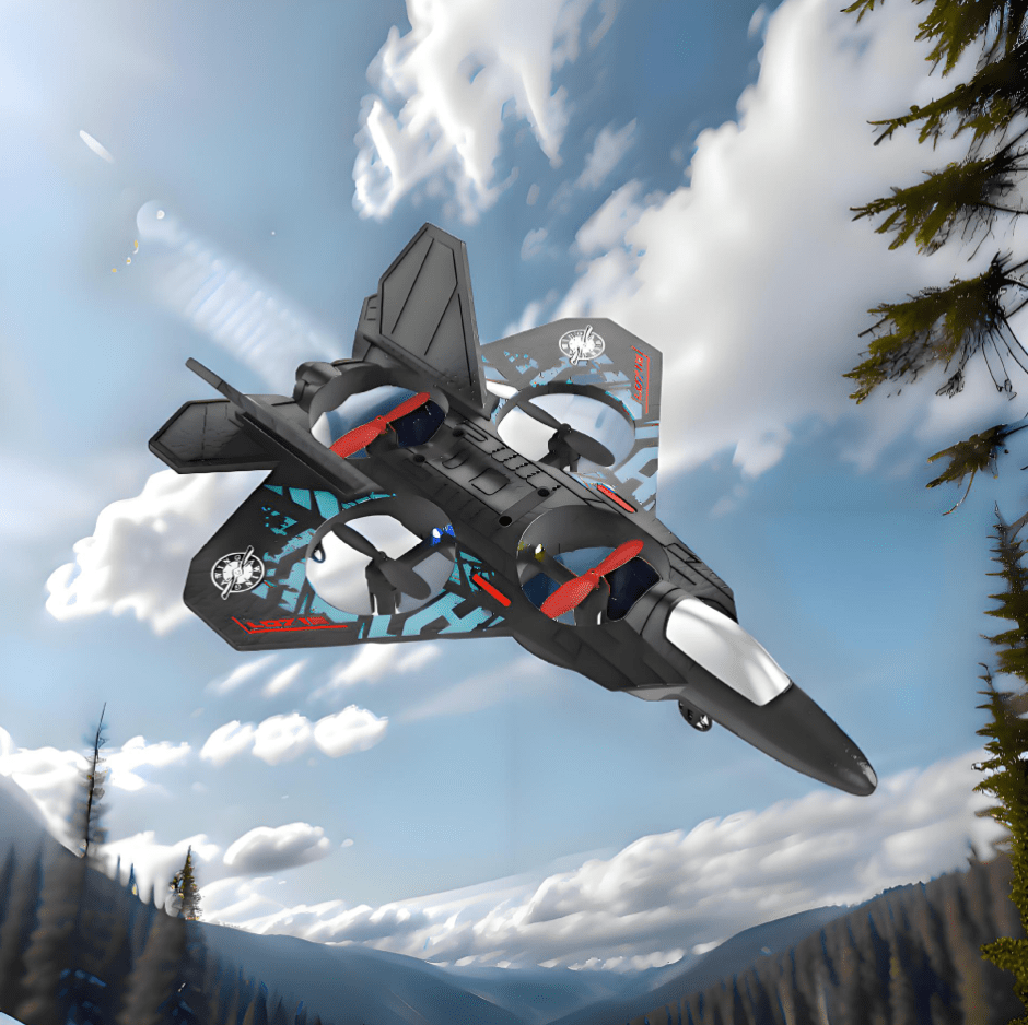 Lightweight Foam RC Fighter Jet for Kids - NovaNexa