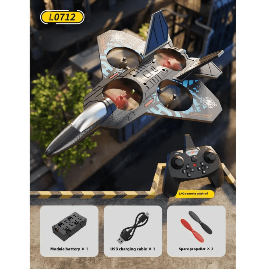 Lightweight Foam RC Fighter Jet for Kids - NovaNexa