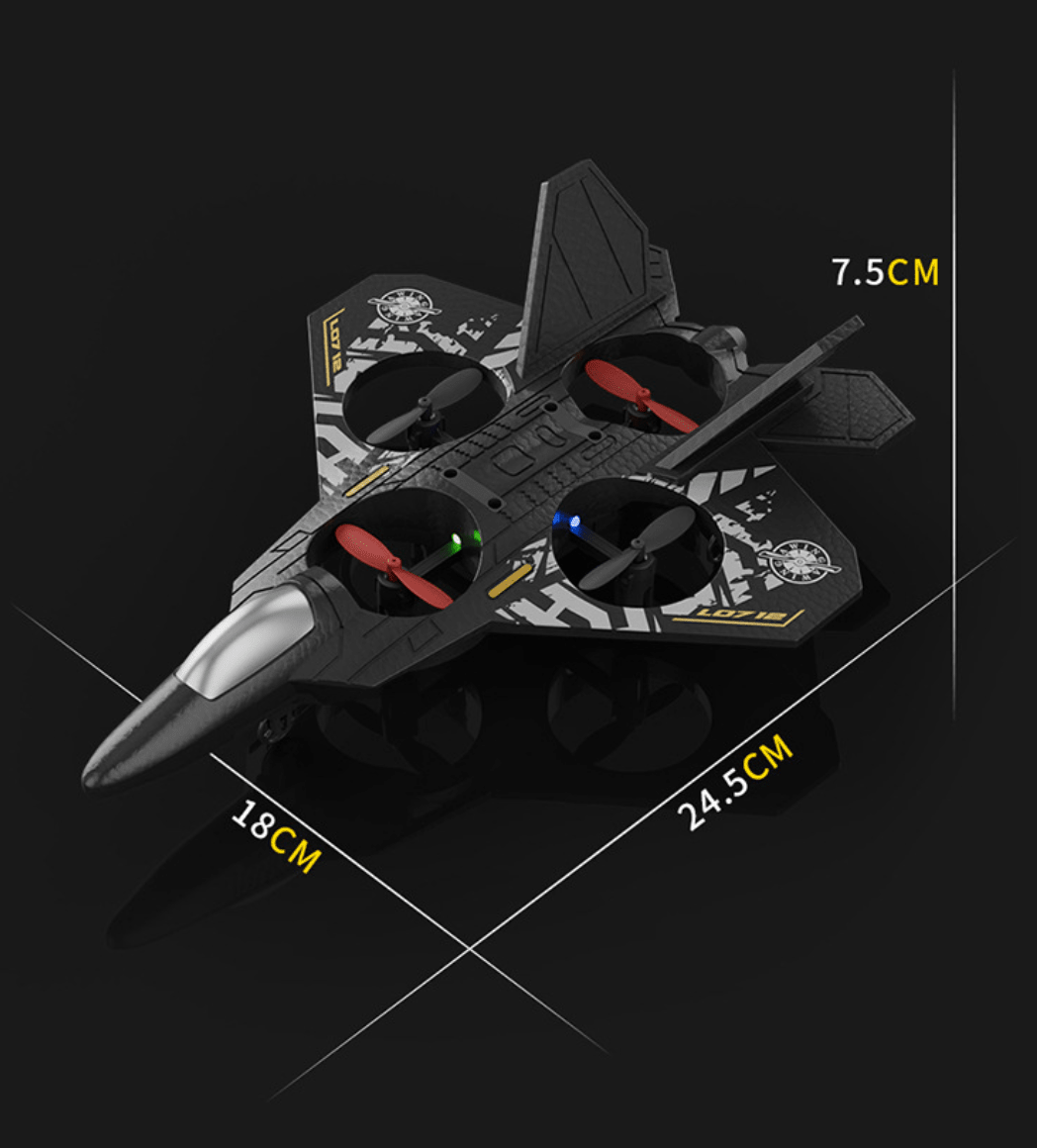 Lightweight Foam RC Fighter Jet for Kids - NovaNexa