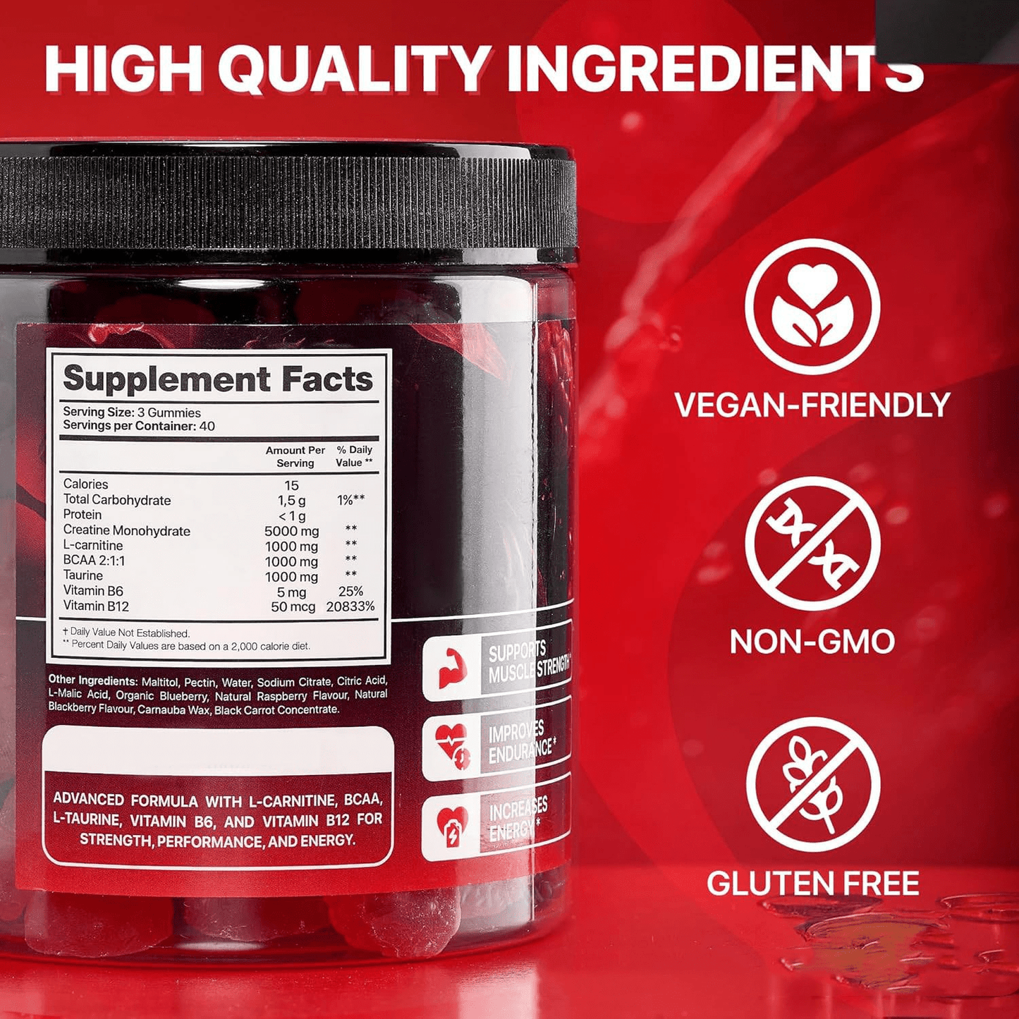 Muscle Boost Gummies - NovaNexa