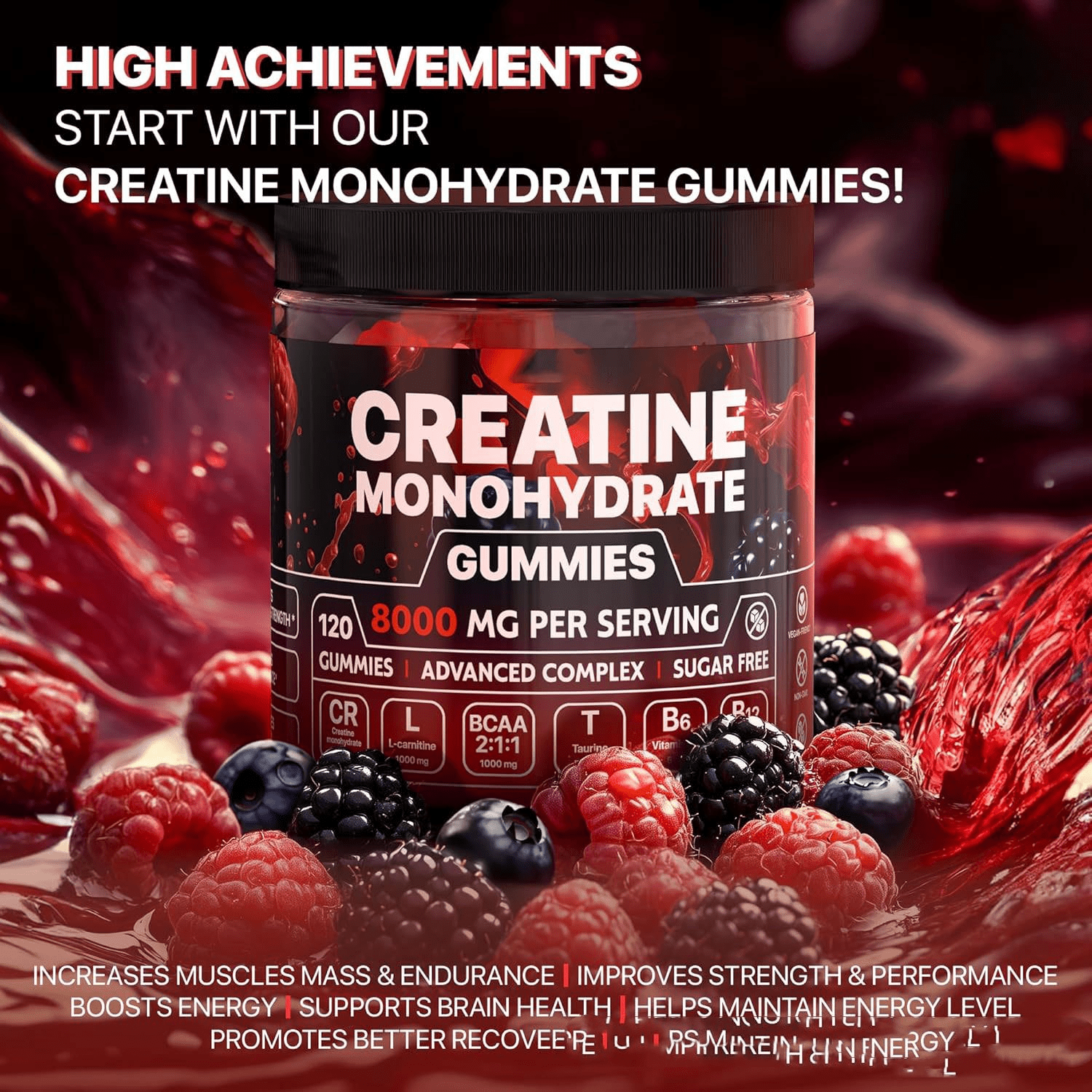 Muscle Boost Gummies - NovaNexa