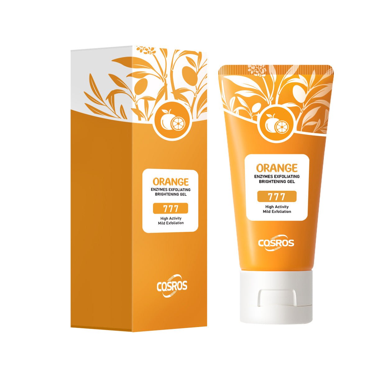 Orange Exfoliating Whitening Gel for Skin Care - NovaNexa