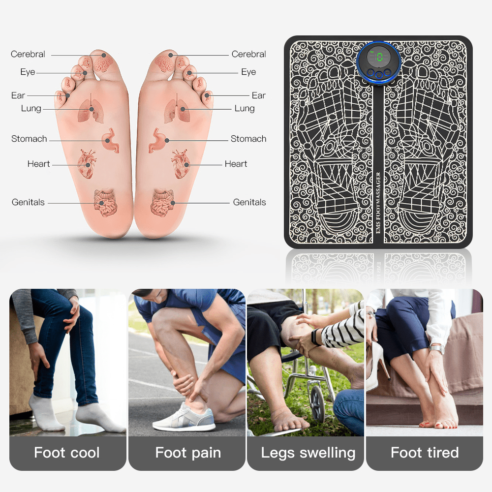 Rechargeable Foot Massage Pad - NovaNexa