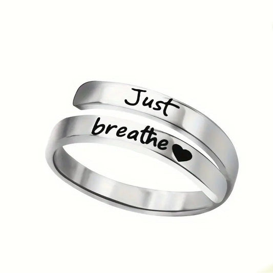 Silver Spiral Heart Ring - NovaNexa