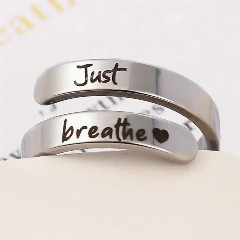 Silver Spiral Heart Ring - NovaNexa