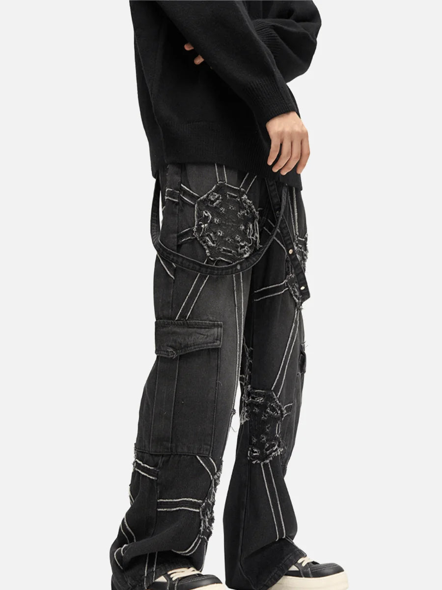 Spider Denim Pants - NovaNexa