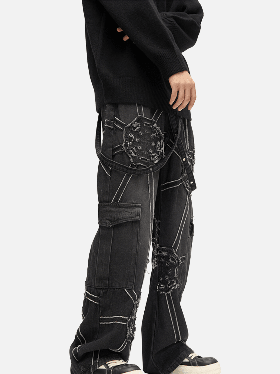 Spider Denim Pants - NovaNexa