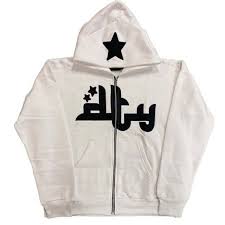 Star Printed Zip Up Hoodies - NovaNexa