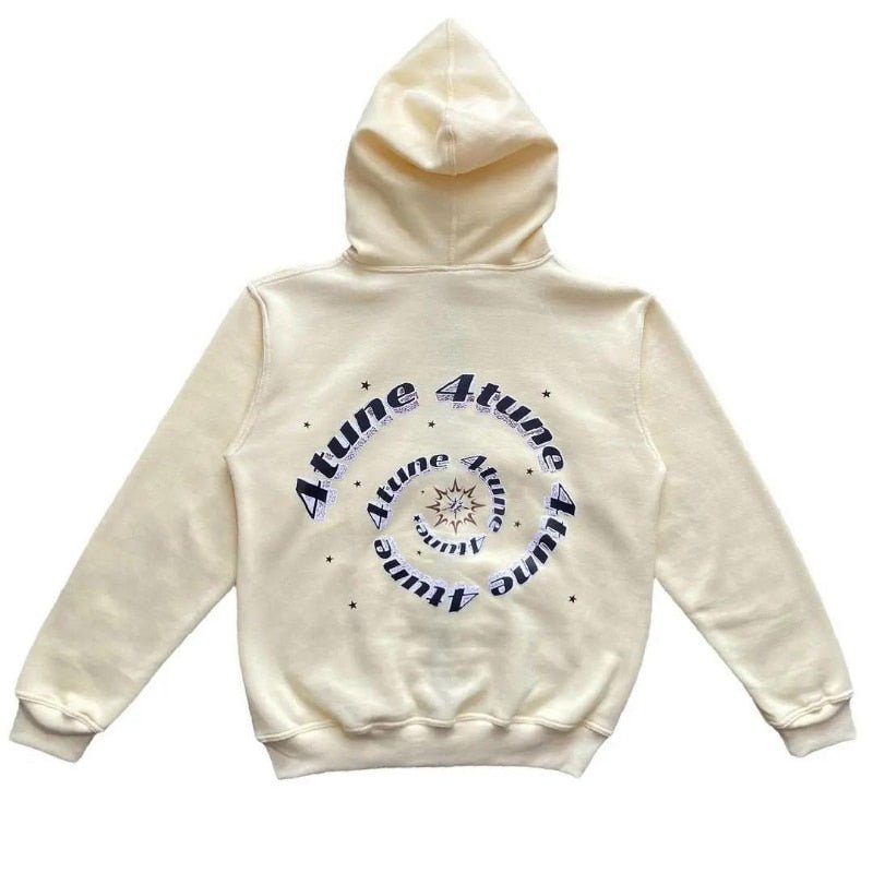 Star Printed Zip Up Hoodies - NovaNexa