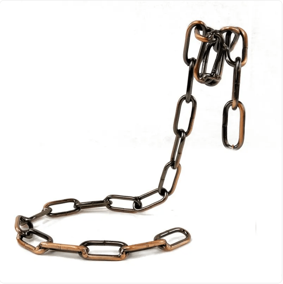 Suspension Chain Wine Rack Metal Holder - NovaNexa