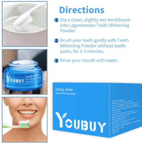 Teeth Whitening Brightening Powder - NovaNexa