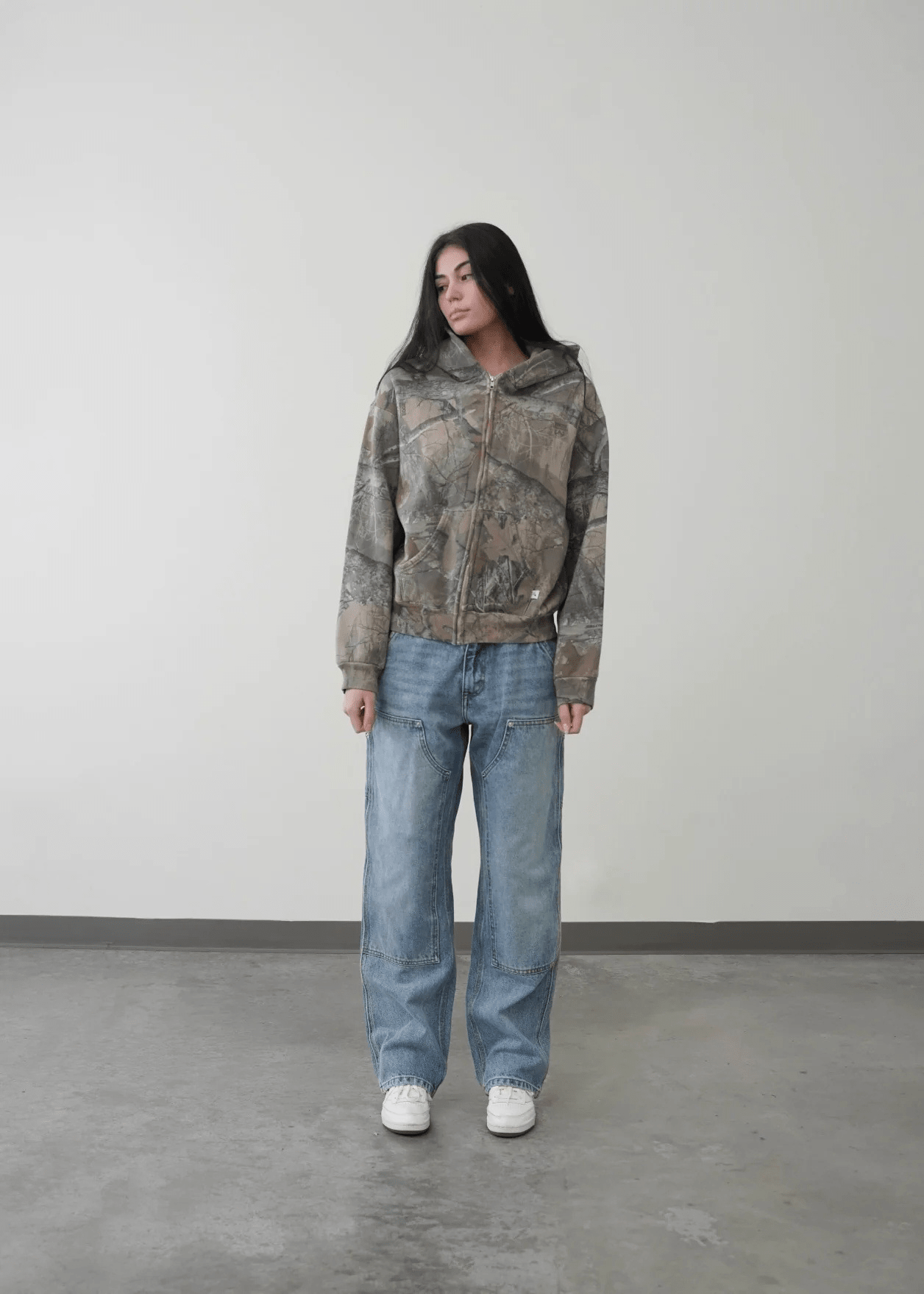 Urban Camo Retro Hoodie - NovaNexa