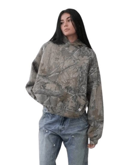 Urban Camo Retro Hoodie - NovaNexa