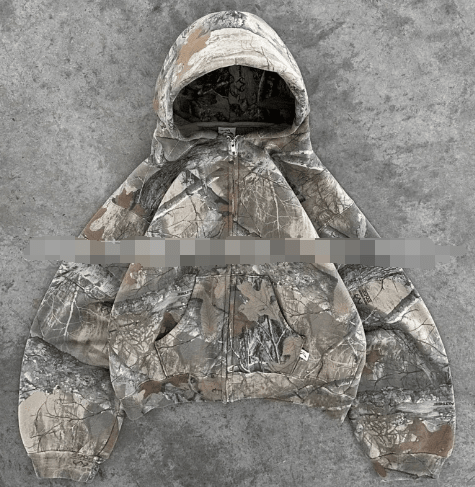 Urban Camo Retro Hoodie - NovaNexa